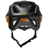 Fox Youth Mainframe MIPS Helmet black gold rear