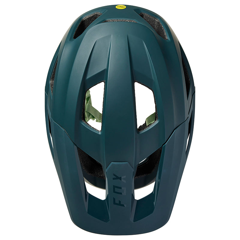 Fox Youth Mainframe MIPS Helmet emerald top