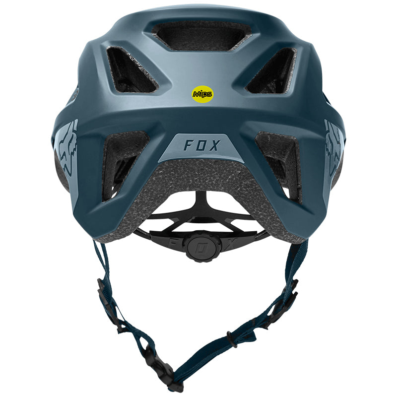 Fox Youth Mainframe MIPS Helmet slate blue back