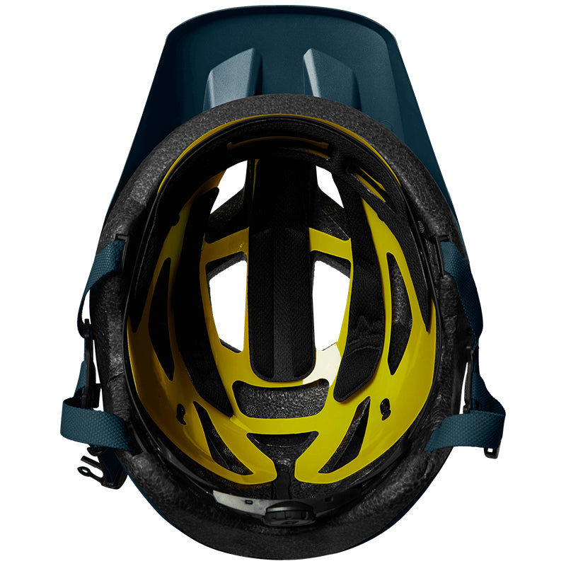 Fox Youth Mainframe MIPS Helmet slate blue inside