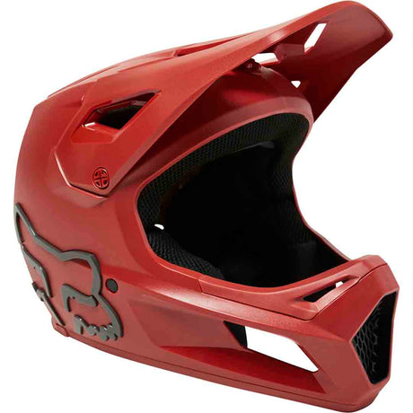 Fox Youth Rampage Full Face Helmet red