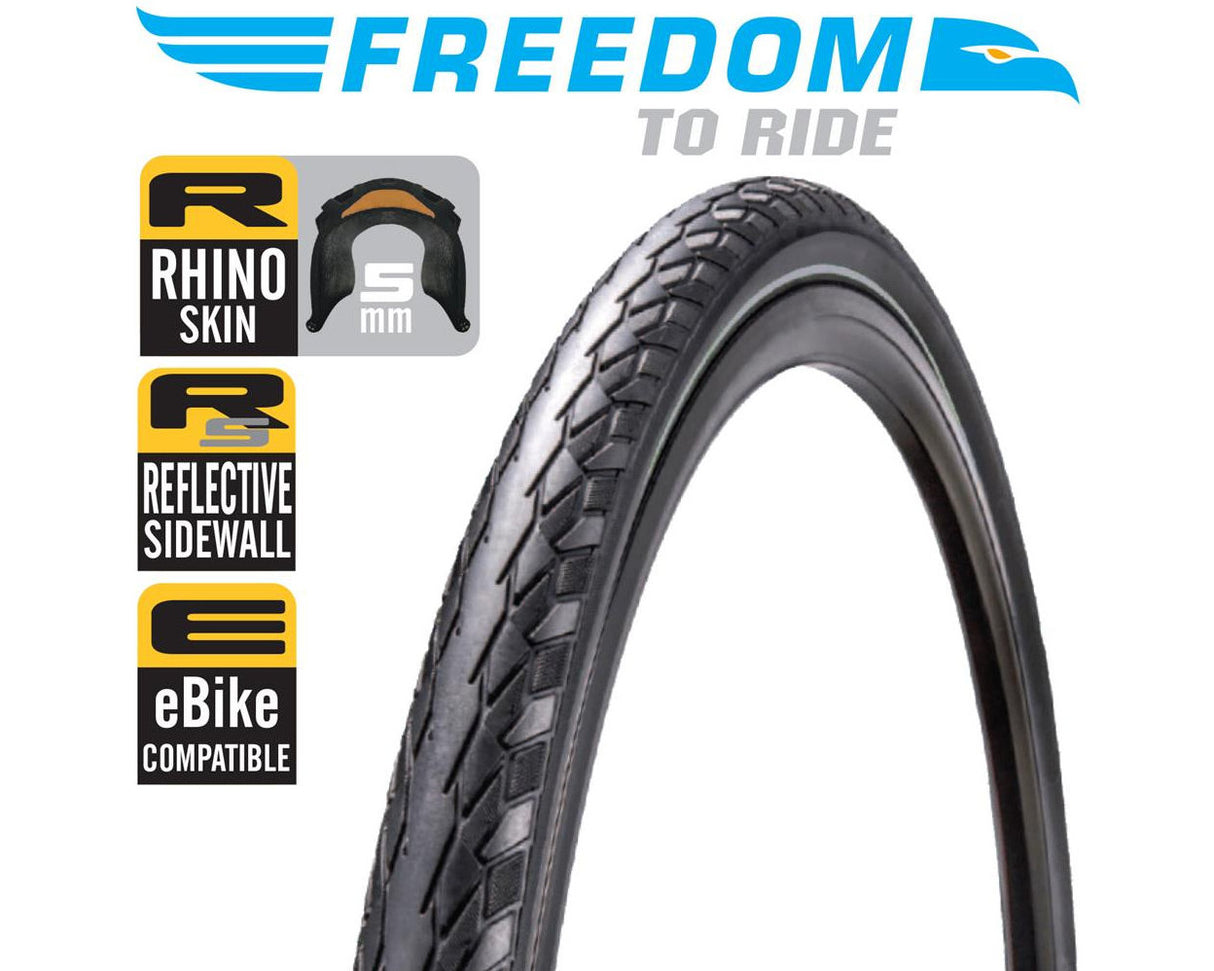 Freedom Tyre Lightning 700 x 45 Rhinoskin + Reflex