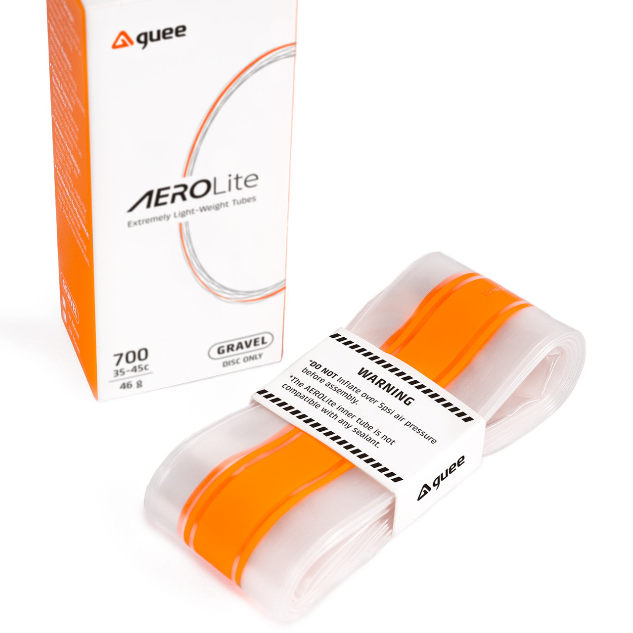 Guee TPU AEROLITE Road　20-32c/60mm 2個セット Tube 700 x 20-32 Guee Aerolite TPU Presta 60mm – Ivanhoe Cycles