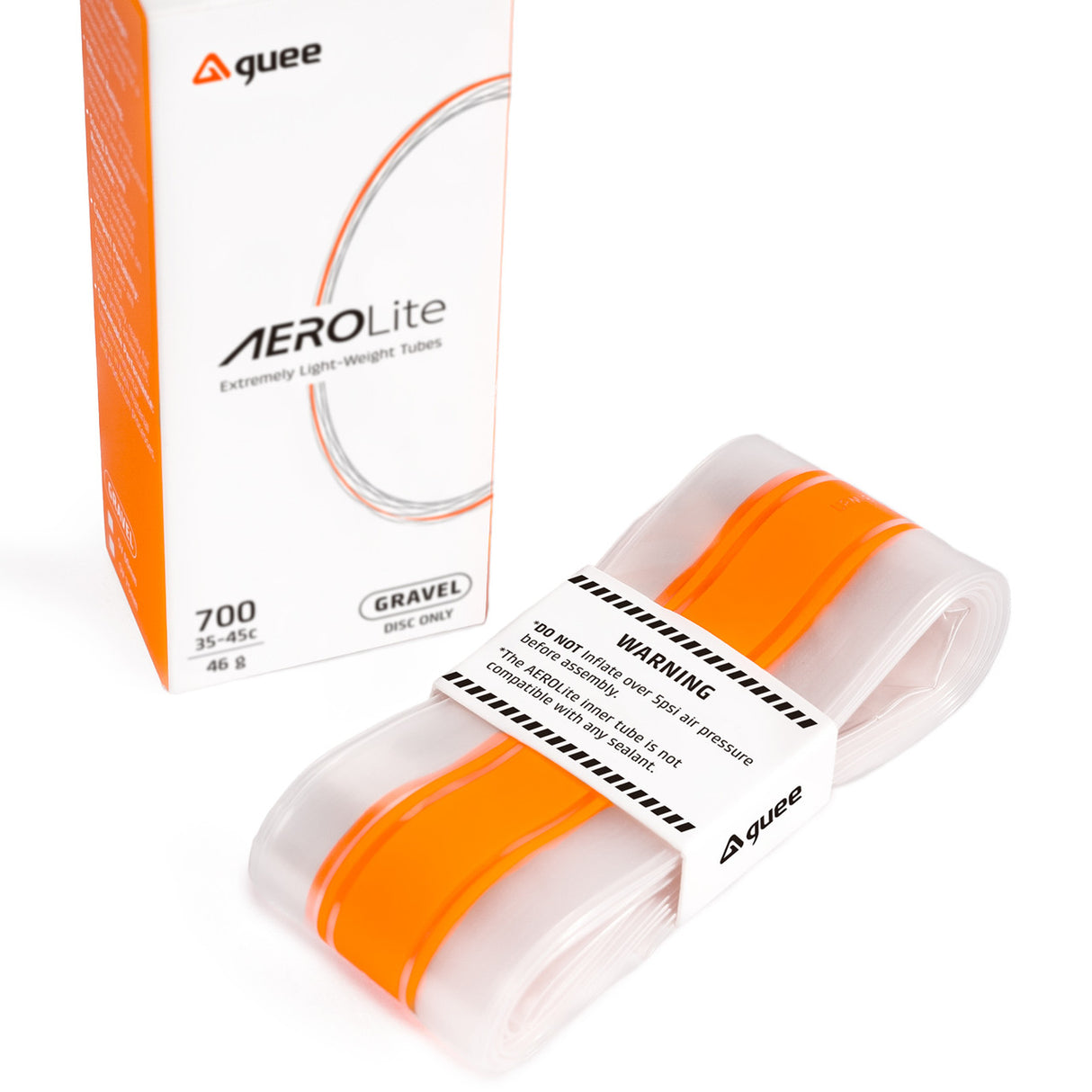 Tube 700 x 35-45 Guee Aerolite TPU Presta 40mm