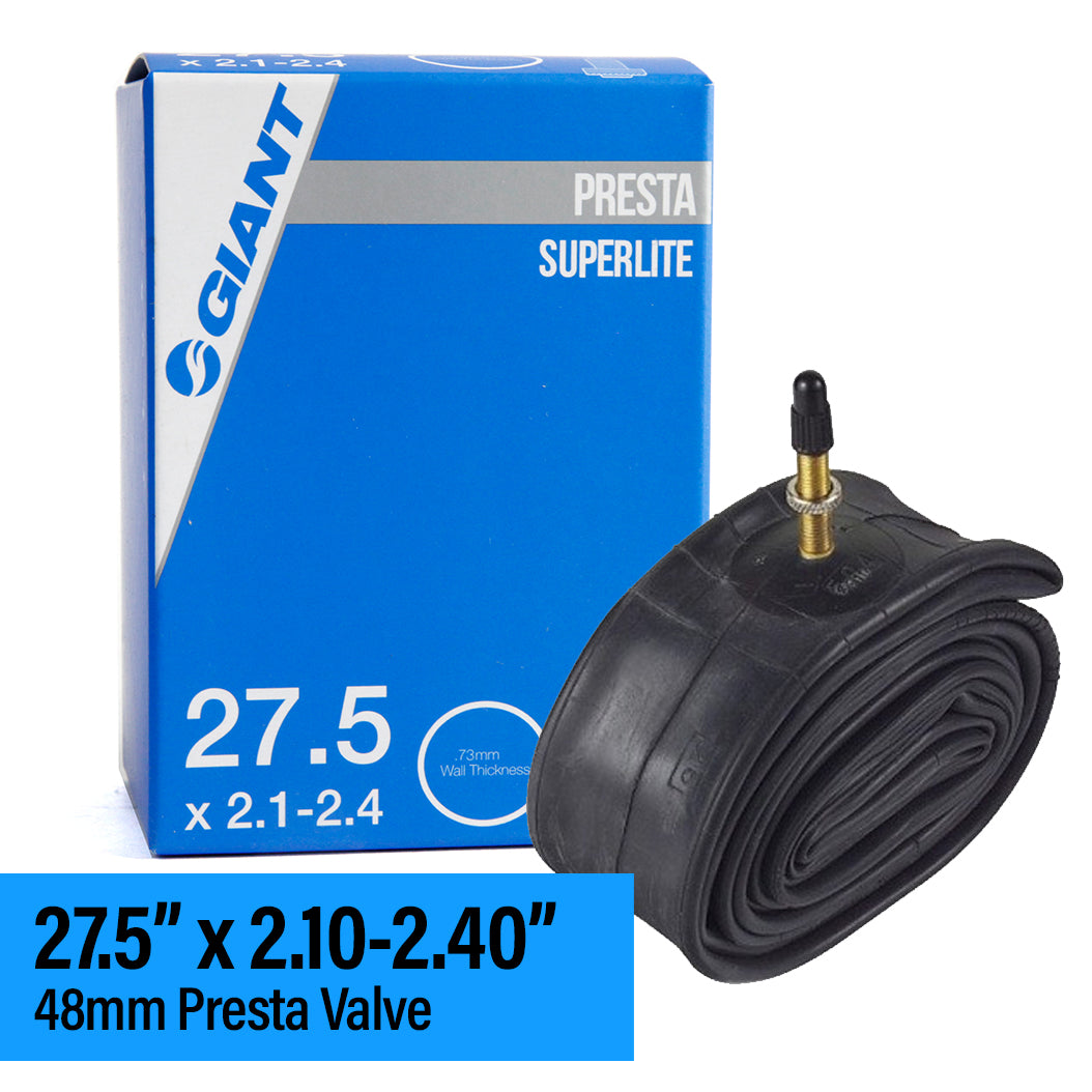 Tube 27.5 x 2.10-2.40 Giant Presta 48mm Threaded