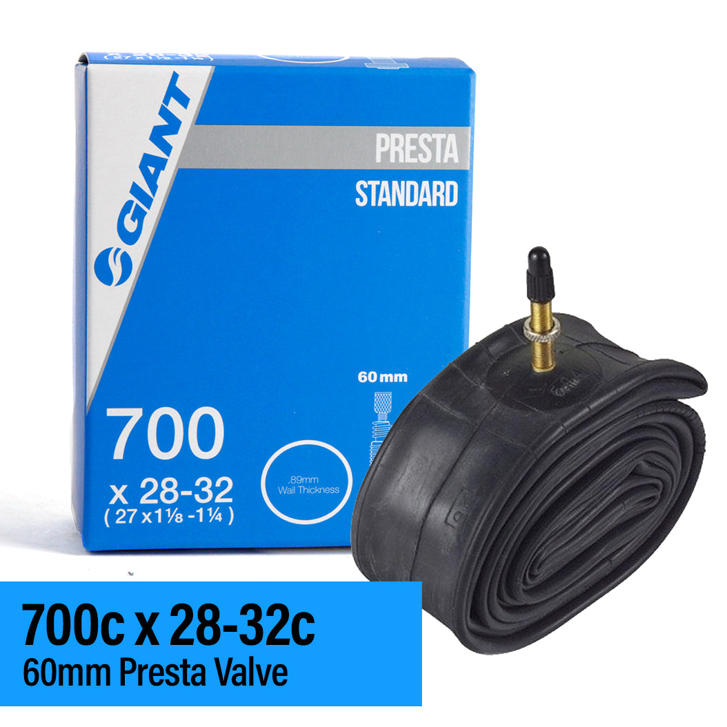 Tube 700 x 28-32 Giant Presta 60mm Threaded