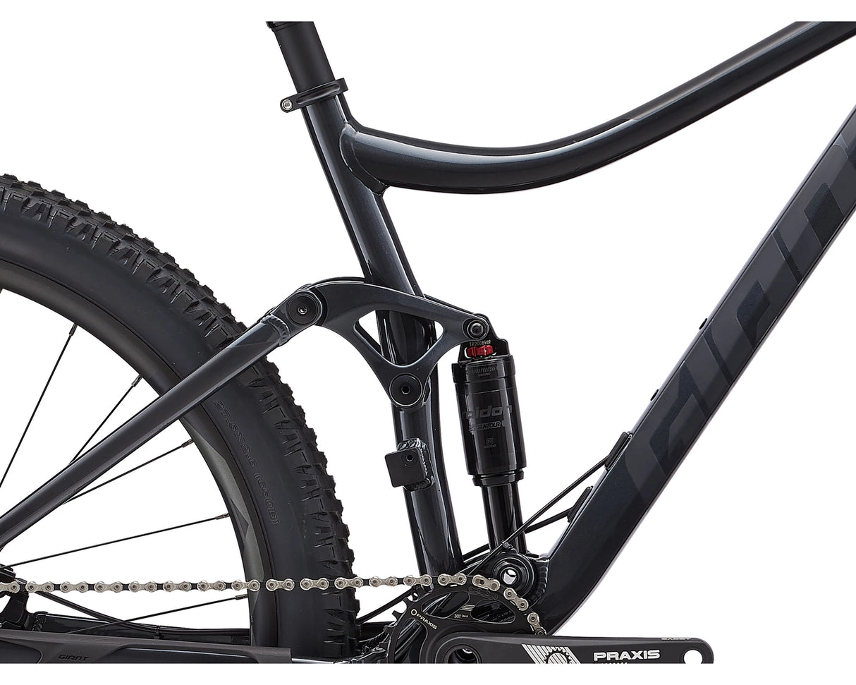 Giant Stance Dual Suspension Mountain Bike (2022) suspension 