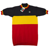 Giramondo Mens Vintage Wool Short Sleeve Jersey