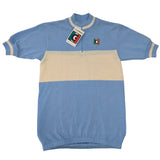Giramondo Mens Vintage Wool Short Sleeve Jersey
