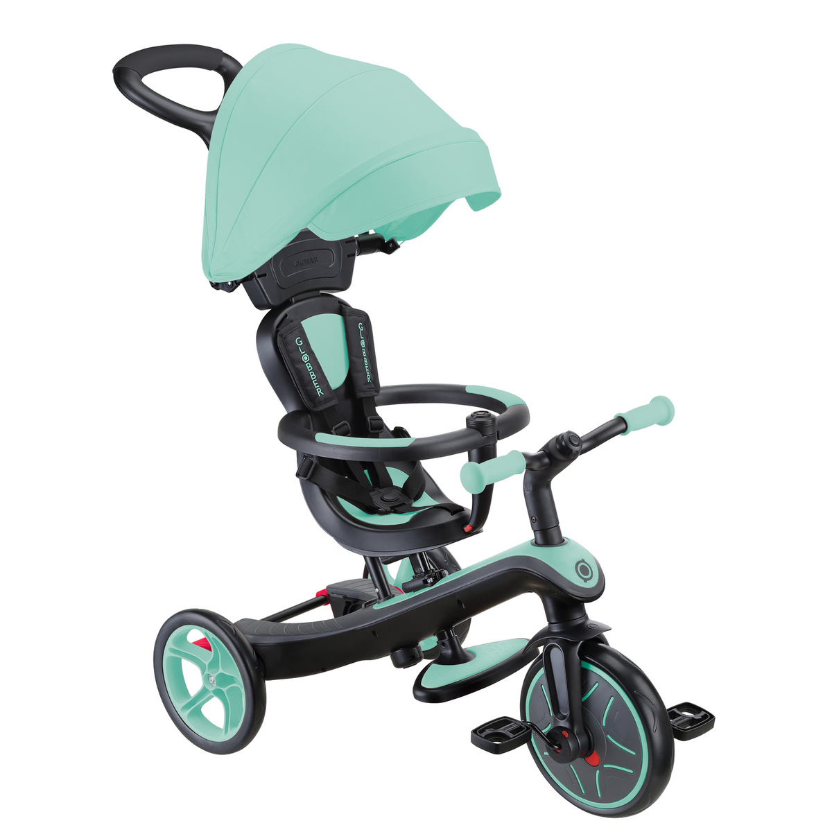 Globber Explorer Trike 4-in-1 with Folding Canopy
