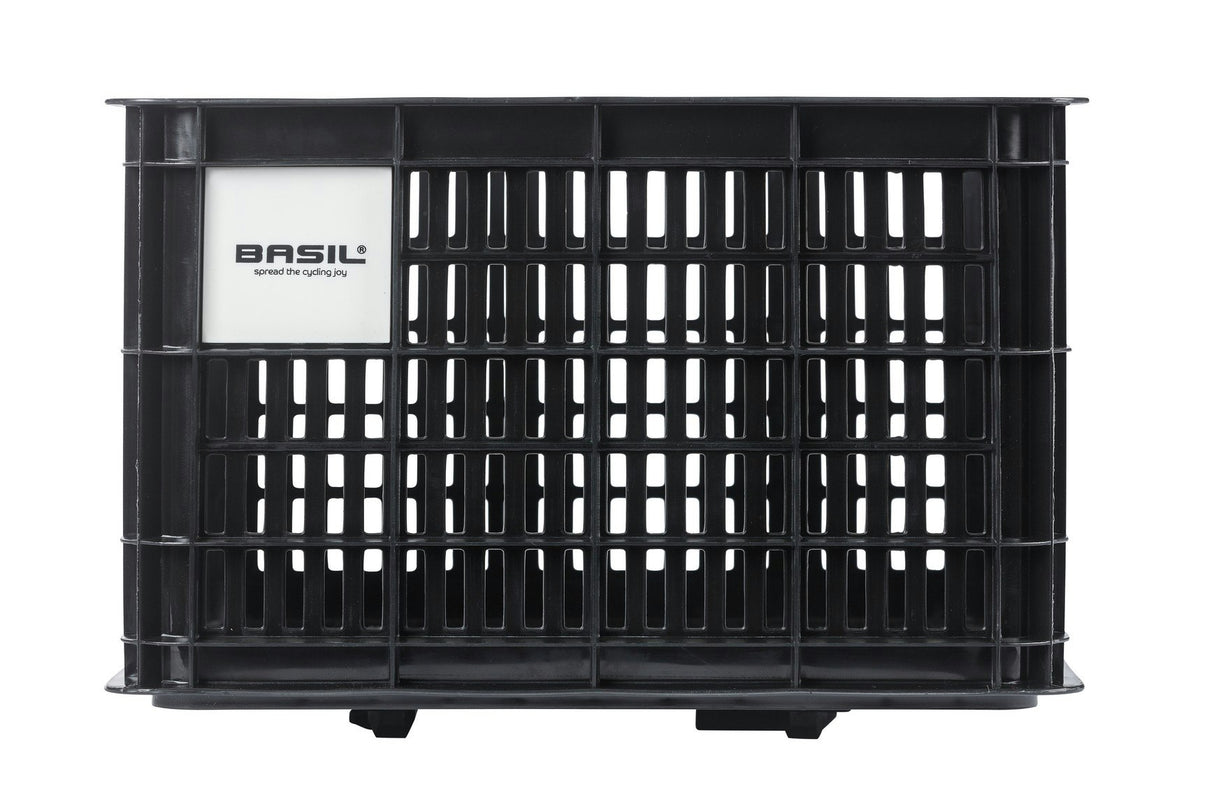 Basil Bicycle Crate MIK Small 17.5L Rear Basket Black