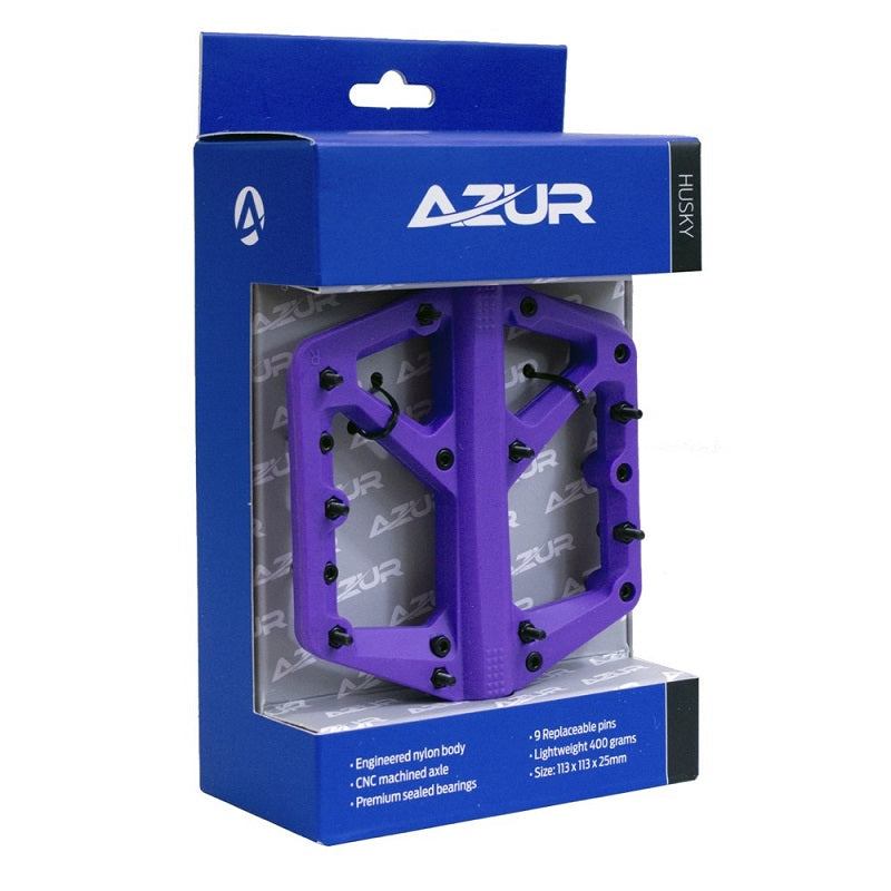 Azur Husky Flat Pedals