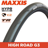 Tyre 700 x 28 Maxxis High Road G3 Tubeless Ready Folding 150TPI HYPR K2