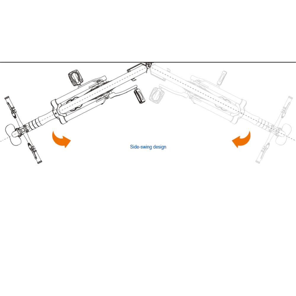 Ibera Vertical Side-Swing Wall Bike Hanger