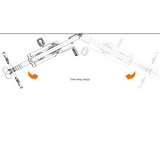 Ibera Vertical Side-Swing Wall Bike Hanger