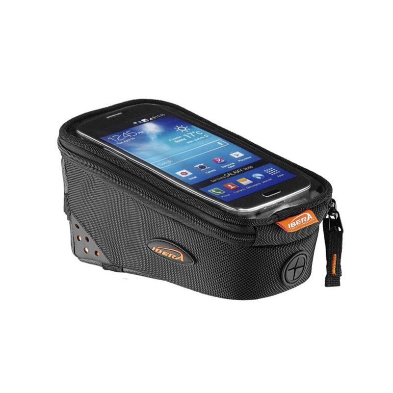 Ibera Top Tube Frame Bag with Phone Sleeve