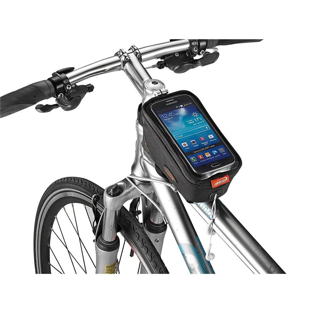 Ibera Top Tube Frame Bag with Phone Sleeve