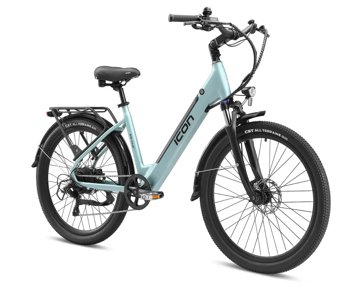 Icon EB-One 26" Step Through Kids' E-Bike oblique