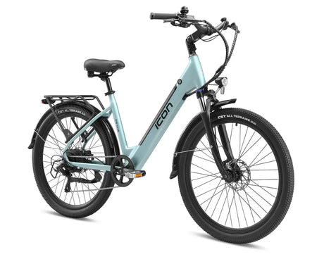 Icon EB-One 26" Step Through Kids' E-Bike oblique