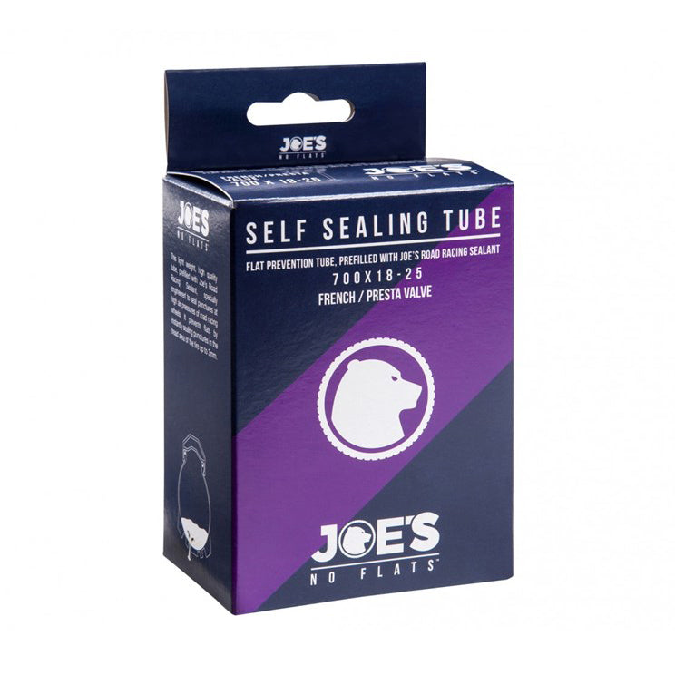 Tube 700 x 18-25 Joes-No-Flats Self-Sealing Presta 48mm
