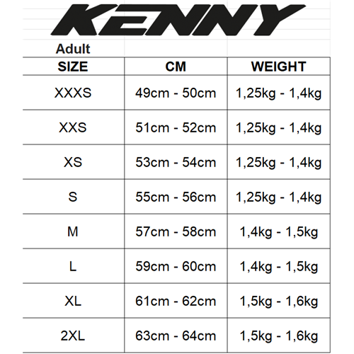 Kenny Elite DH/BMX Full Face Helmet