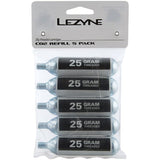 Lezyne 25g Co2 Cartridge (5 pack)