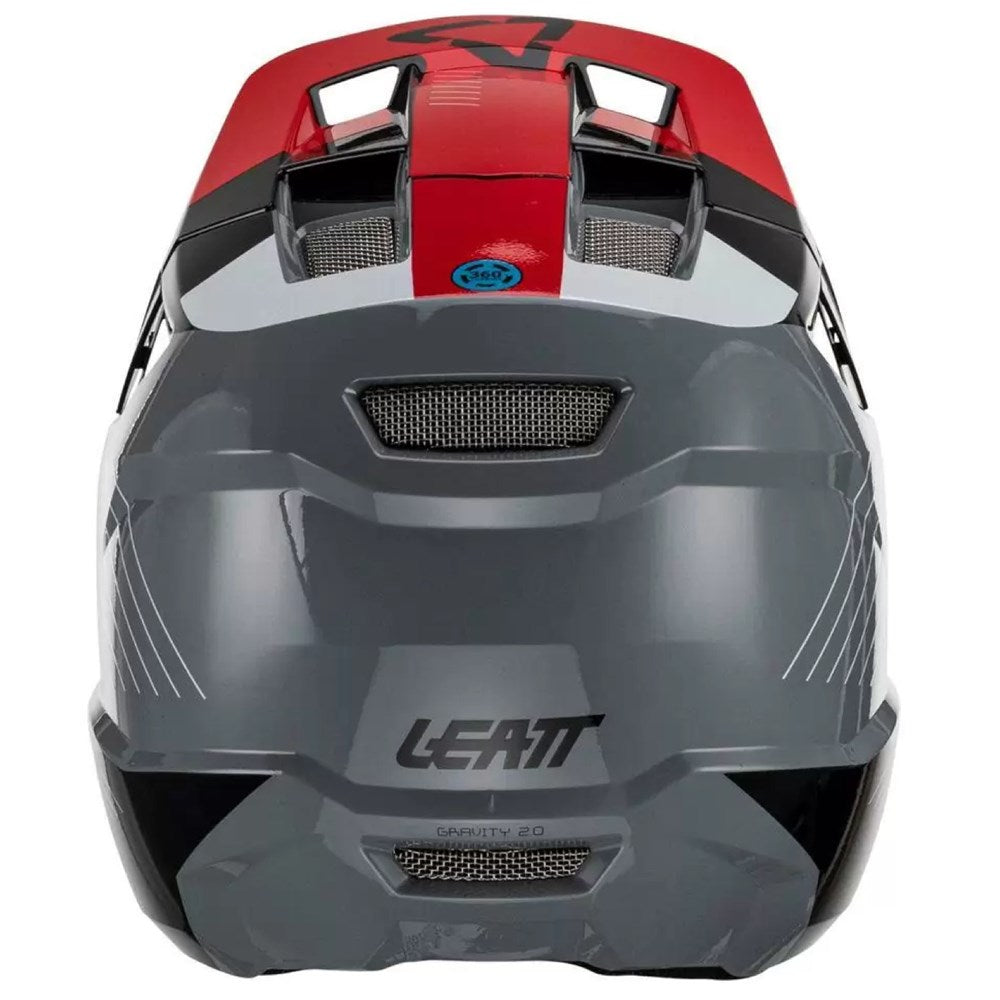 Leatt Gravity 2.0 Full Face Helmet titanium back