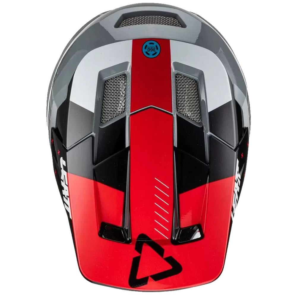 Leatt Gravity 2.0 Full Face Helmet titanium top