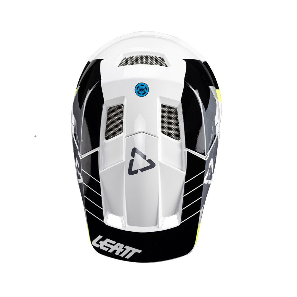 Leatt Gravity 2.0 Full Face Helmet white top