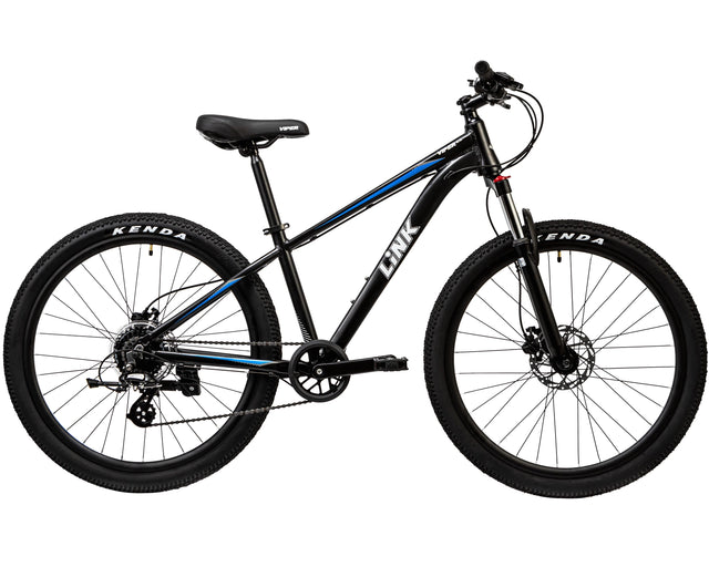 Link Viper 26" Boys Mountain Bike black/blue