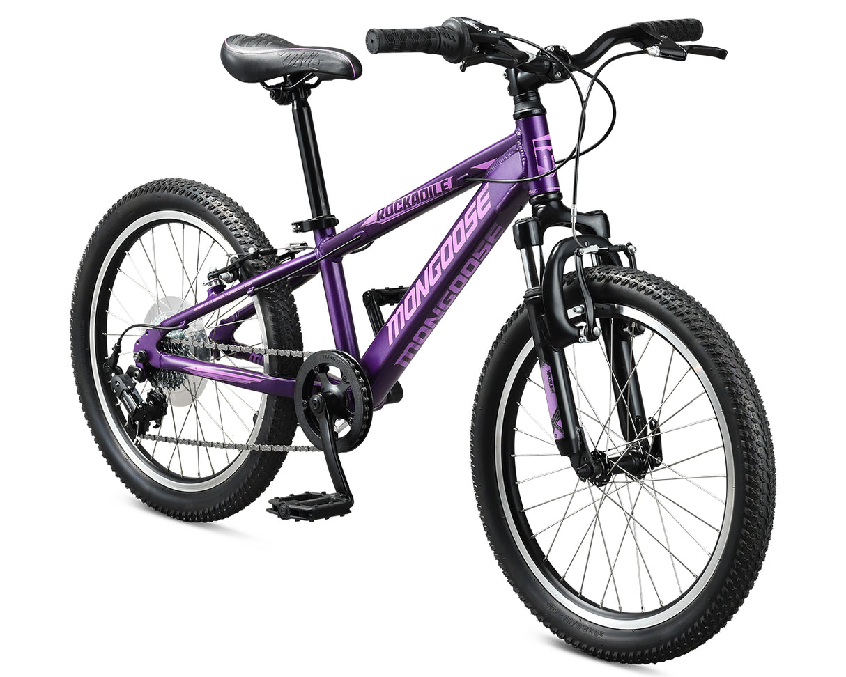 20" Mongoose Rockadile Girls 7 Speed (2024)