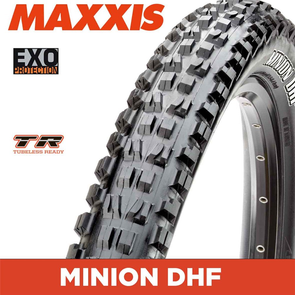 Tyre 26 x 2.30 Maxxis Minion DHF EXO TR Folding 60TPI