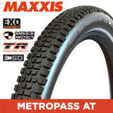 Tyre 29 x 2.40 Maxxis Metropass EXO TR E-50 Wirebead Reflective