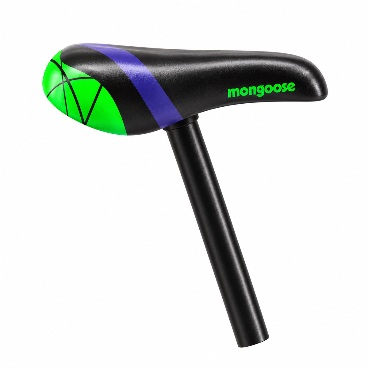 Mongoose Racer X 20 Kids Saddle + Post