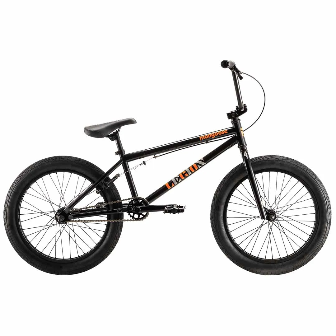 Mongoose bike black and orange shop