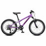 Mongoose Rockadile (2025) 20-inch kids MTB in purple. Front suspension, hand brakes & multi-speed gears. Code: MGM51253F10OS