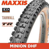 Tyre 29 x 2.50 Maxxis Minion DHF WT Folding 60TPI EXO TR Tanwall