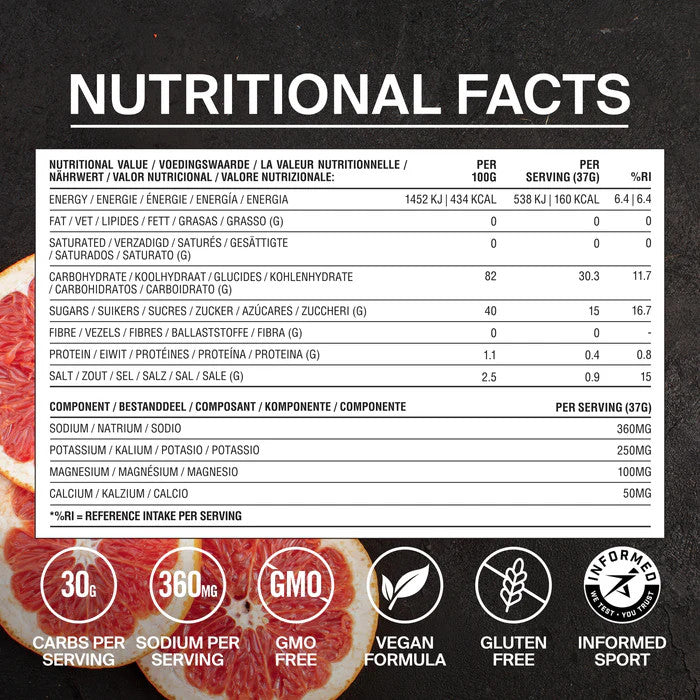 Styrkr Mix+ Lime Mint Dual-Carb & Electrolyte Drink Mix 537g