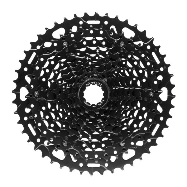 Cassette 10 Speed Microshift Advent X CS-H104 E-Bike 11-48T Steel/Chromoly Black