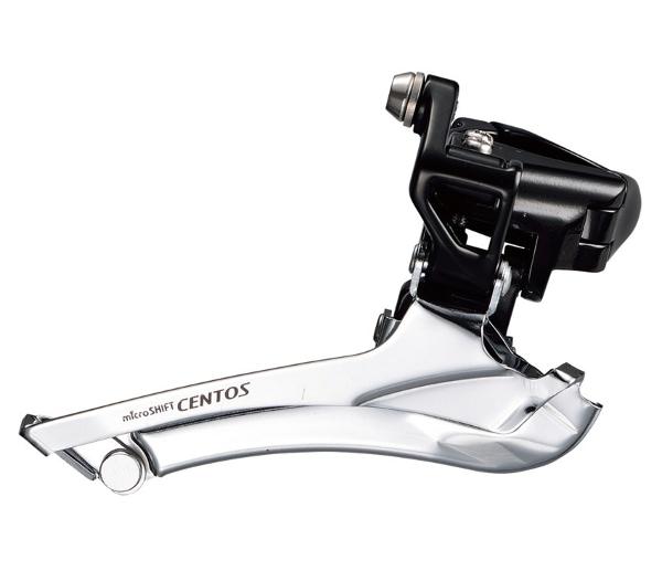 Front Derailleur Microshift Centos FD-R552- 2x10 50-56T Braze-on Mount
