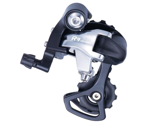 Rear Derailleur Microshift R9 RD-R42S 2x9/10 Short Cage 11-28T (Shimano Road) Silver