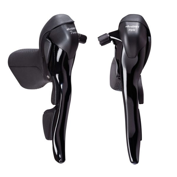 Shifter Microshift Drop Bar Shifter SB-R373 3x7 Pair (Shimano Road)