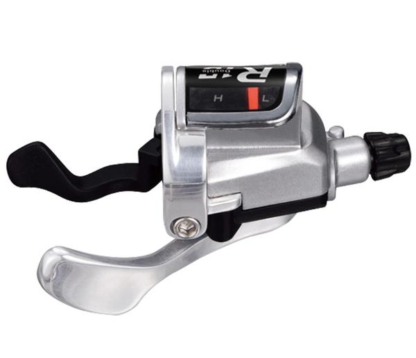 Shifter Microshift Xpress R10 SL-R760 3x10 Gear Indicator Left (Shimano Road) Silver