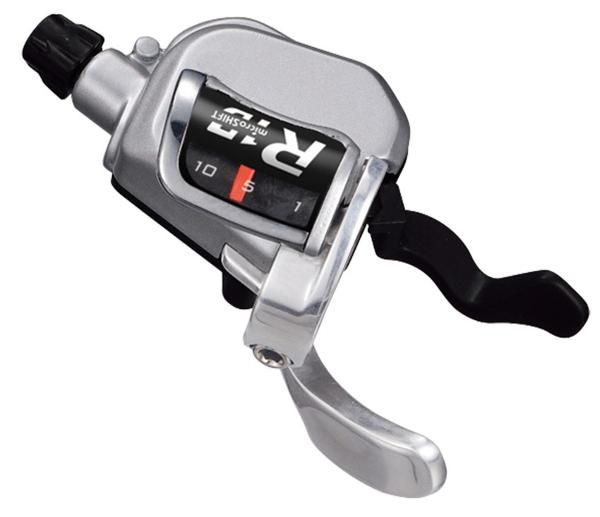 Shifter Microshift Xpress R10 SL-R760 3x10 Gear Indicator Right (Shimano Road) Black