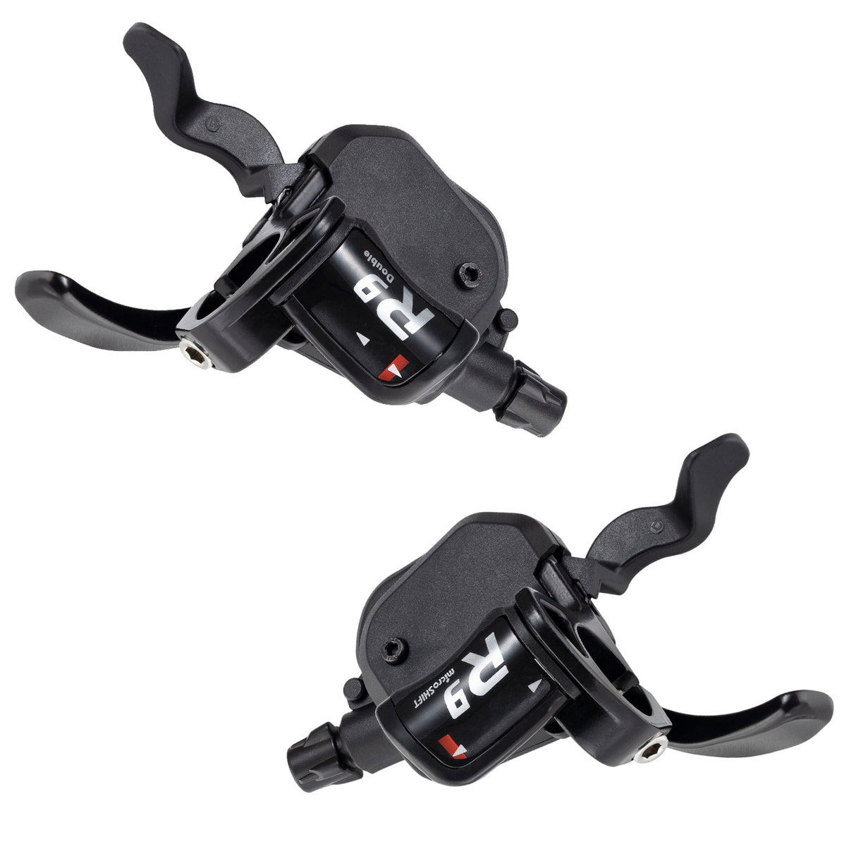 Shifter Microshift Xpress R9 SL-R769 2x9 Gear Indicator Pair (Shimano Road)