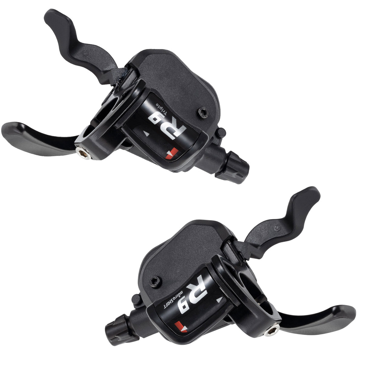 Shifter Microshift Xpress R9 SL-R769 3x9 Gear Indicator Pair (Shimano Road)