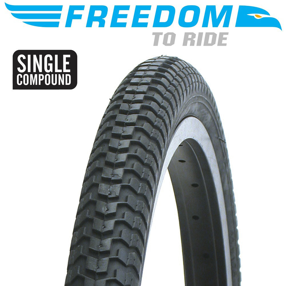 Tyre 18 x 2.125 Freedom MX2 Tread Black