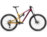 Rocky Mountain Instinct Alloy 50 (2022) dual-suspension mountain bike in gold/red colourway.