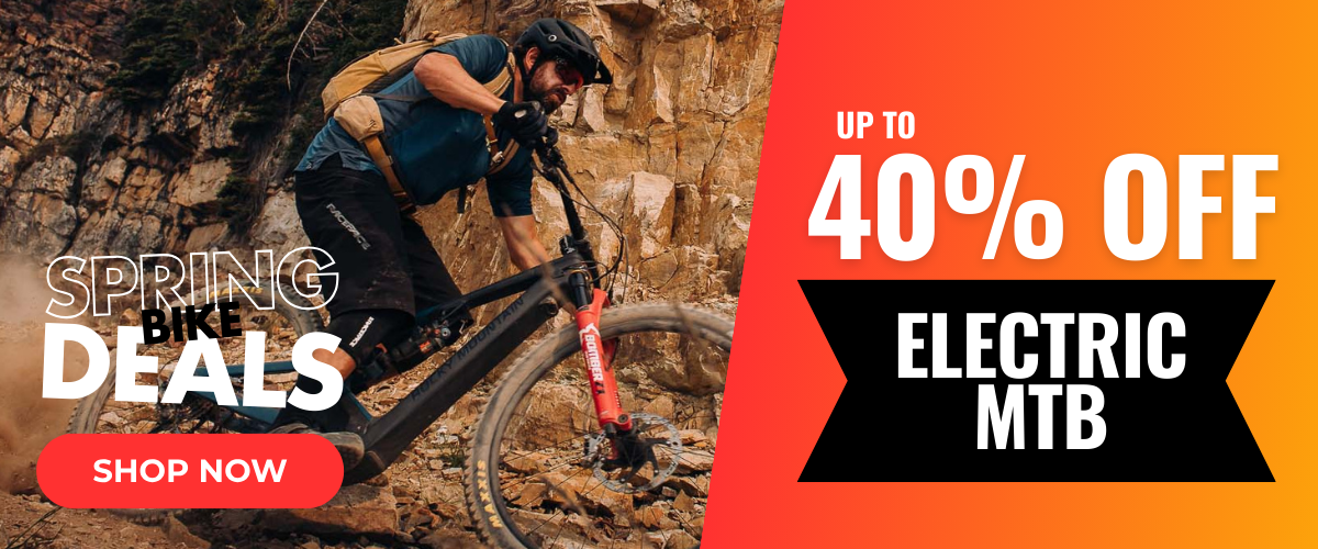 Up to 40% off Electric MTB