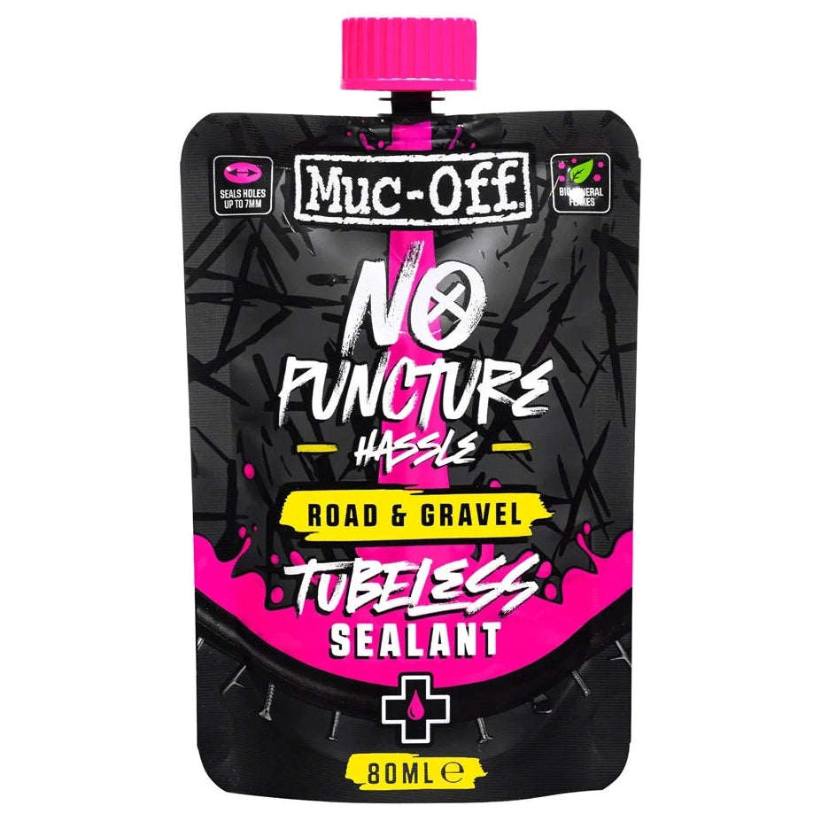 Muc-Off No Puncture Road & Gravel Tubeless Sealant 80ml